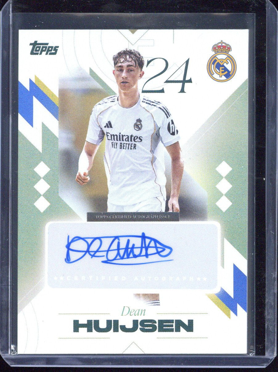 2025-26 Topps Los Blancos Dean Huijsen Autograph