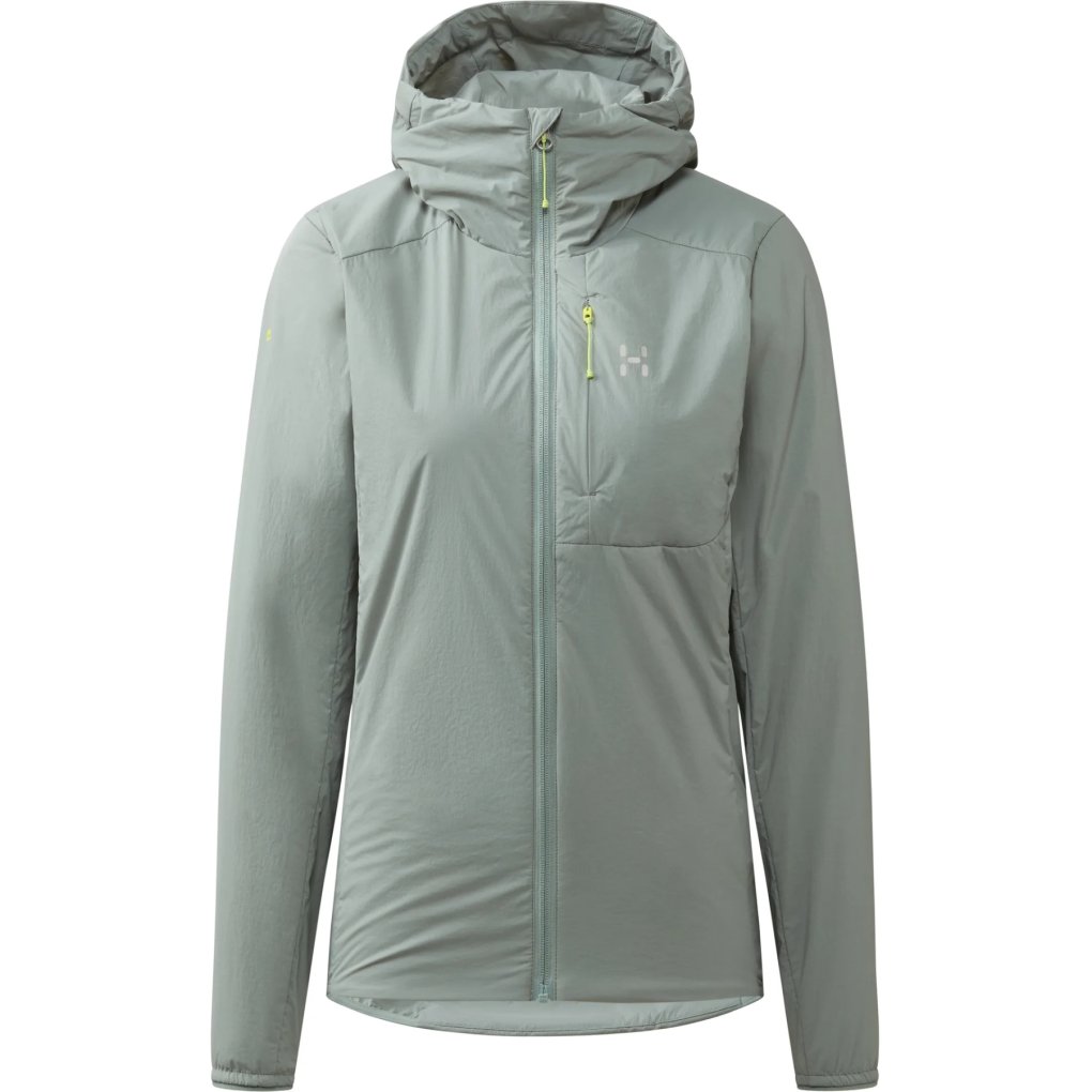 Haglöfs L.I.M Mimic Barrier Hood Jacket Women - dew green 5YF