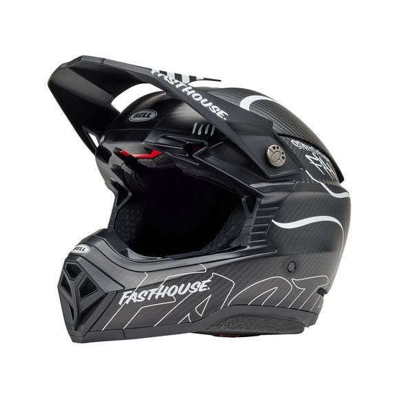 Bell MOTO-10 SPHERICAL FASTHOUSE RAVEN 2026 cross helmet - BlackRef: EL0729