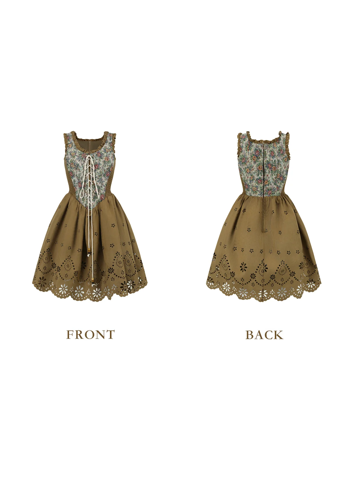 Classical Jialilve Suede Dress