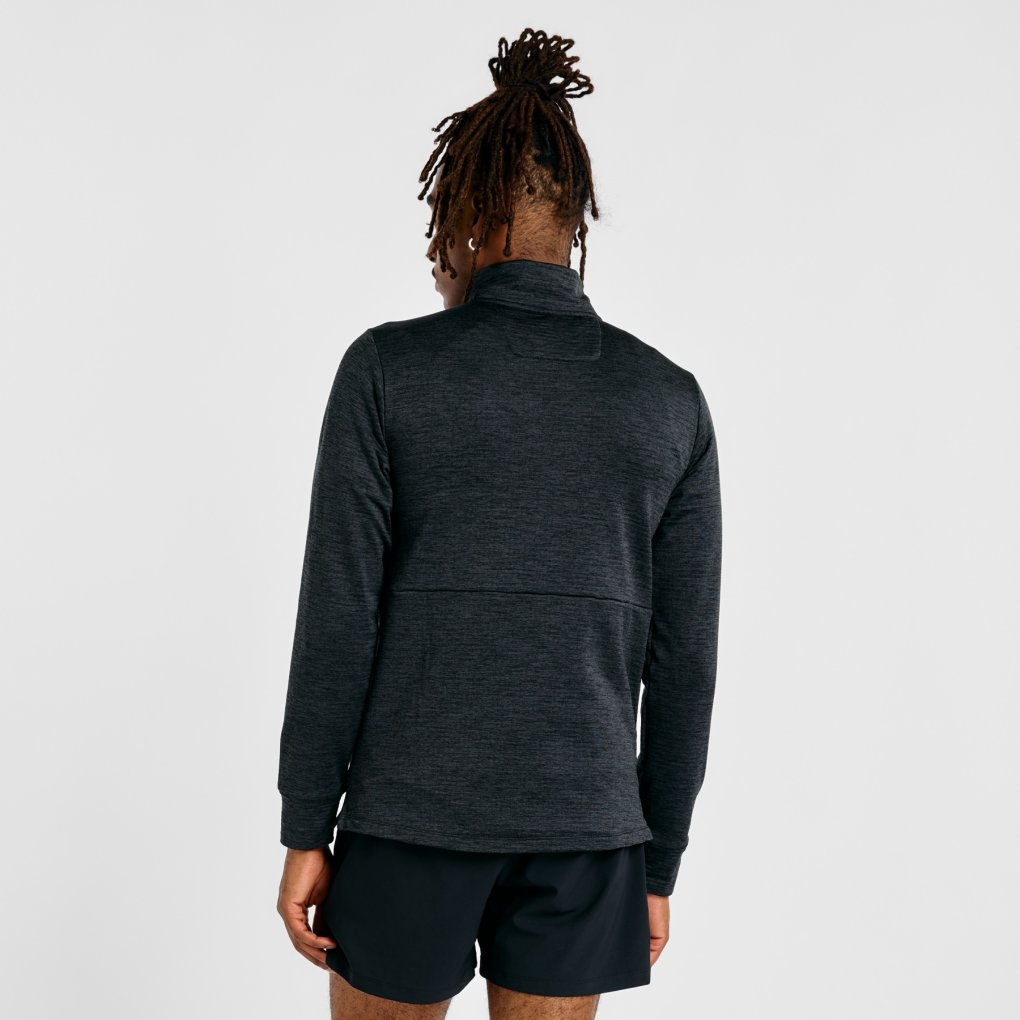 New Balance Heat Grid 1/2 Zip Running Top Men - Black