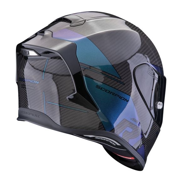 Scorpion Exo Exo R1 EVO CARBON AIR - RALLY - BlackRef: Sc0992-Cnc
