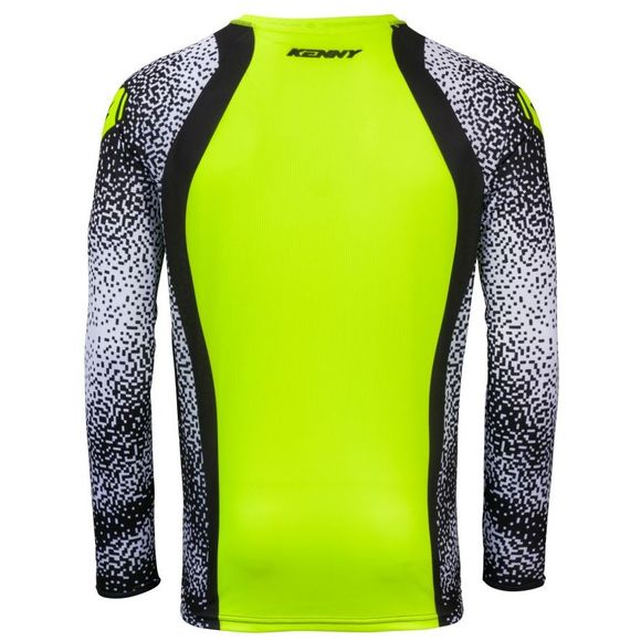 Kenny Force Pixel 2025 cross jersey - White / yellowRef: KE2837