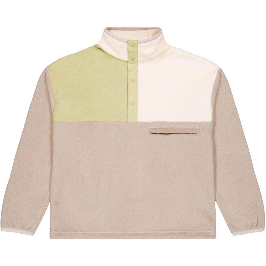 Picture Arcca 1/4 Fleece Pullover Women - Roebuck Hemp Vanilla
