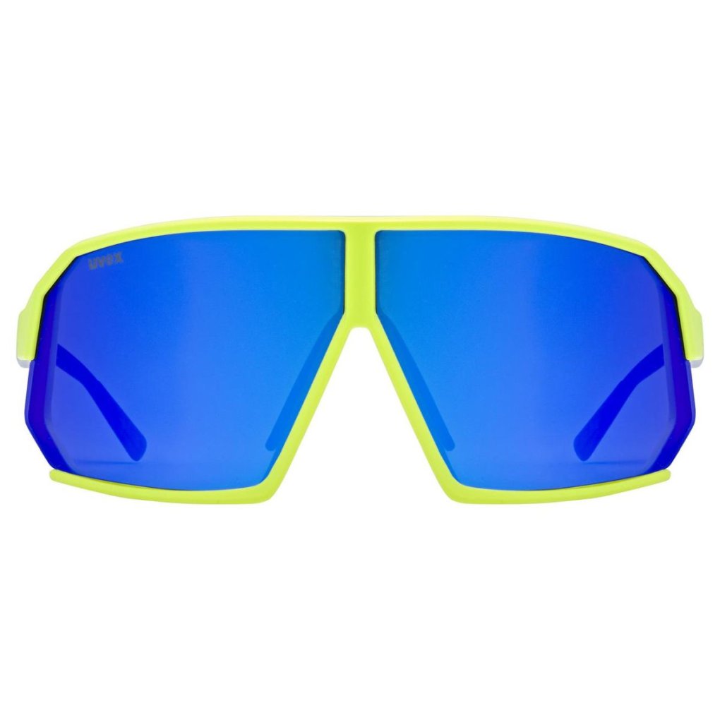 Uvex sportstyle 237 Glasses - yellow blue/mirror blue