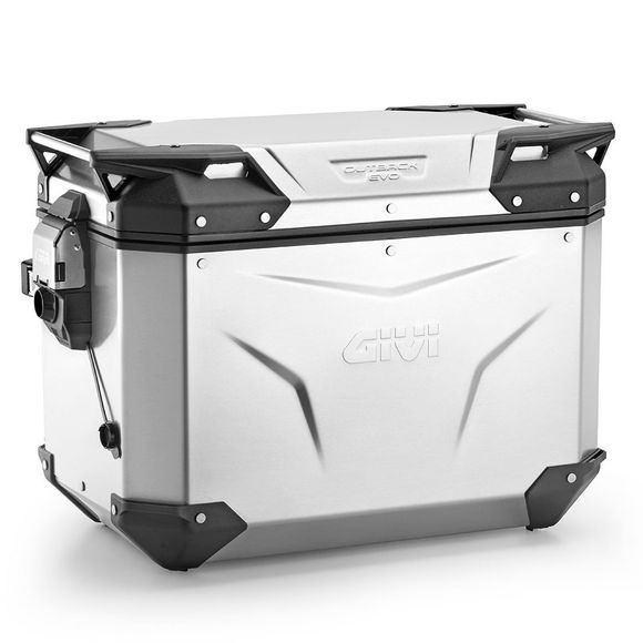Givi TREKKER OUTBACK EVO SMART 48 LITER (LEFT SIDE) WITHOUT LOCK CYLINDER Universal - GrayRef: gi2299 / obkev48al