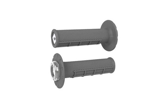 Poignées de guidon Odi ATV v2.1 Lock - On semi - gaufré gris graphite UniverselRef : ODI00180A / 1129635003