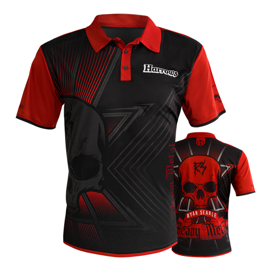 Harrow's Ryan Searle Heavy Metal Darts Shirt