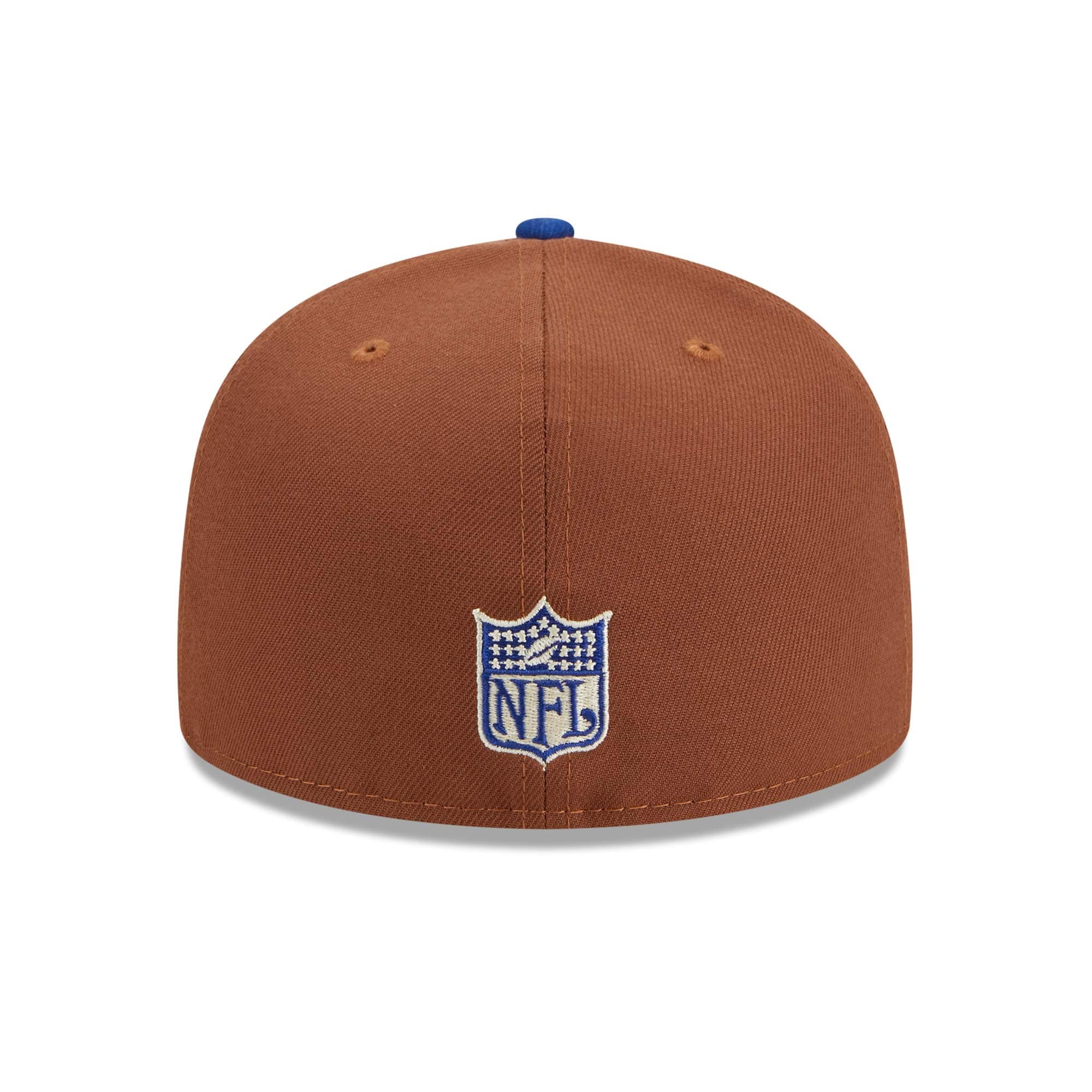 New York Giants Harvest New Era 59FIFTY Fitted NFL Cap Brown