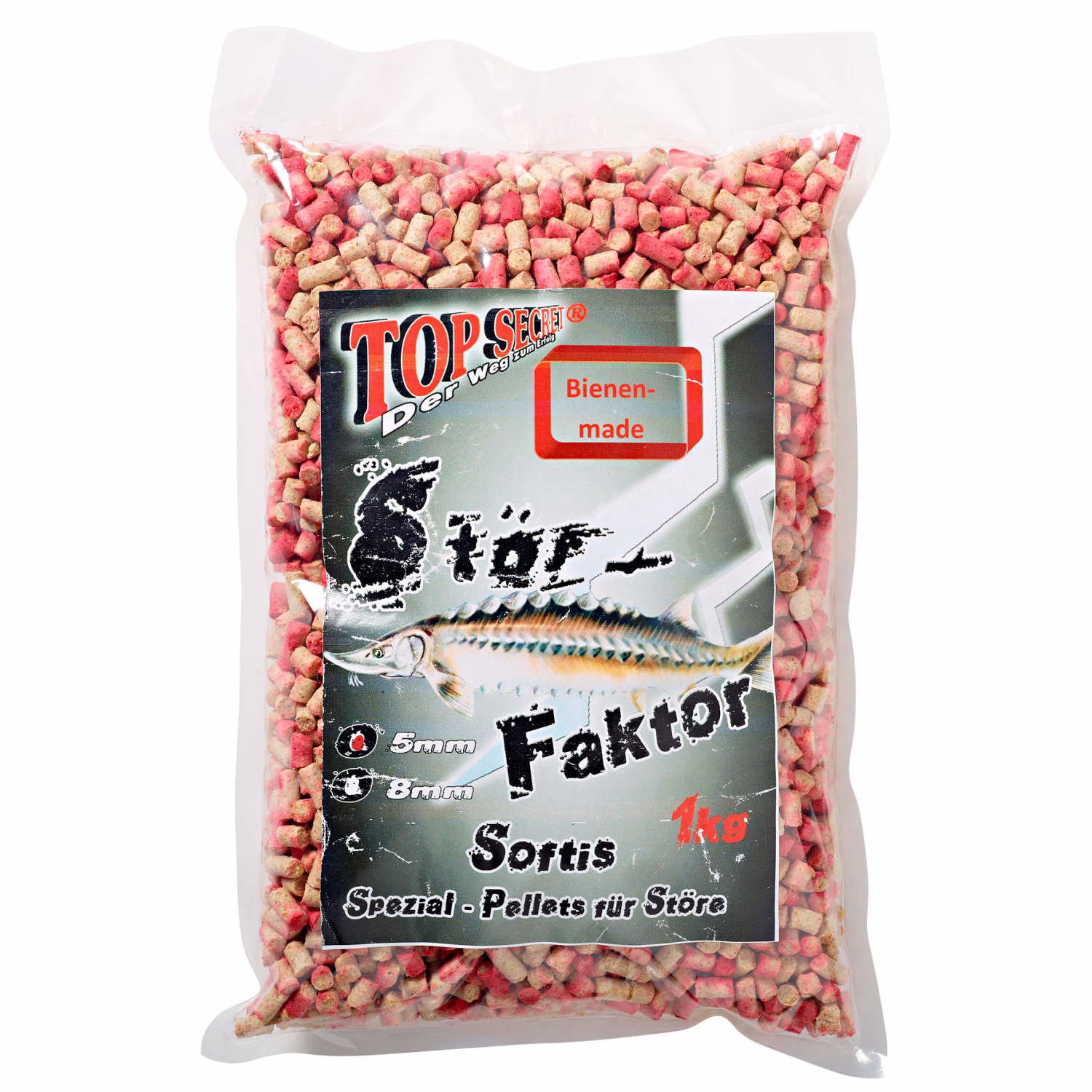 Top Secret Predatory fish pellets Stör Faktor (Wasp Grub Flavour)