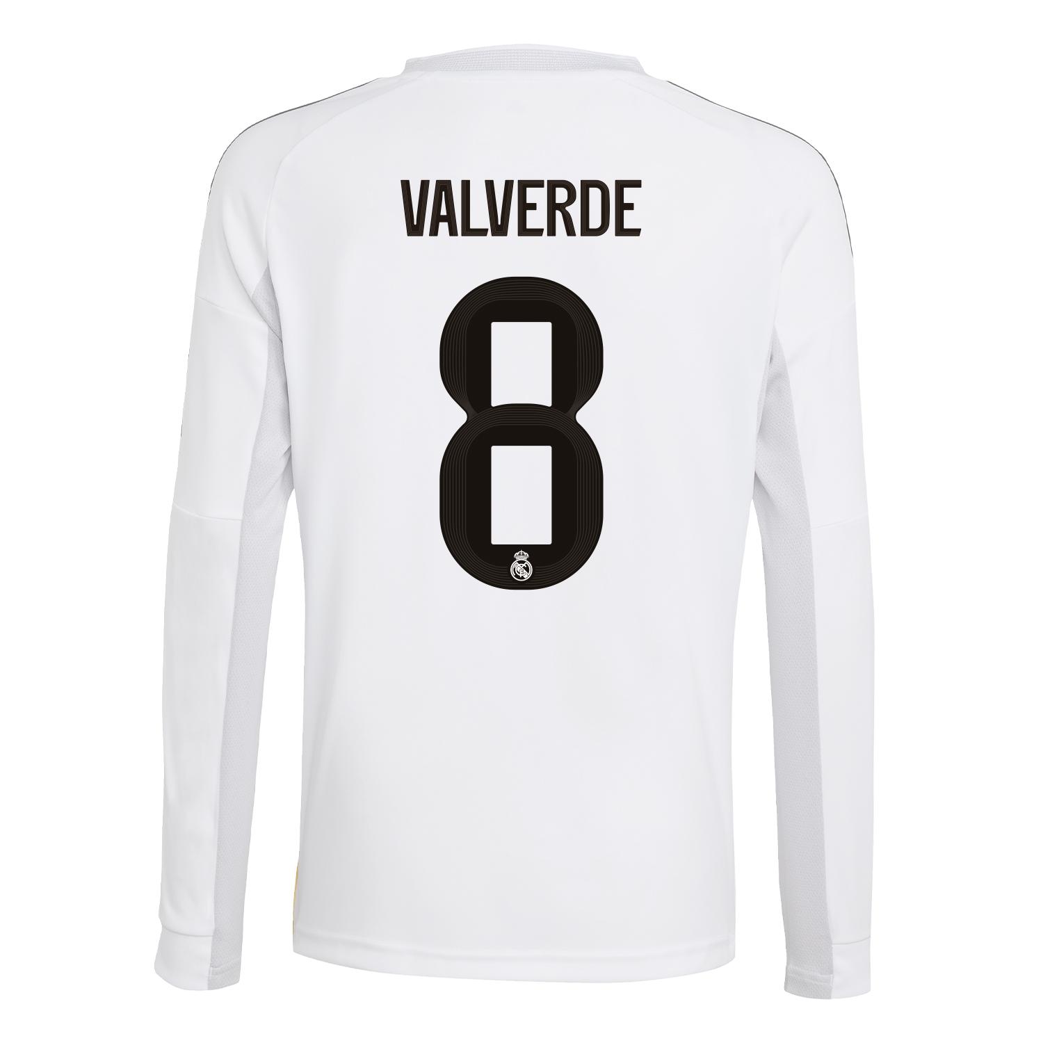 Kids Home Long Sleeve Jersey 25/26 White