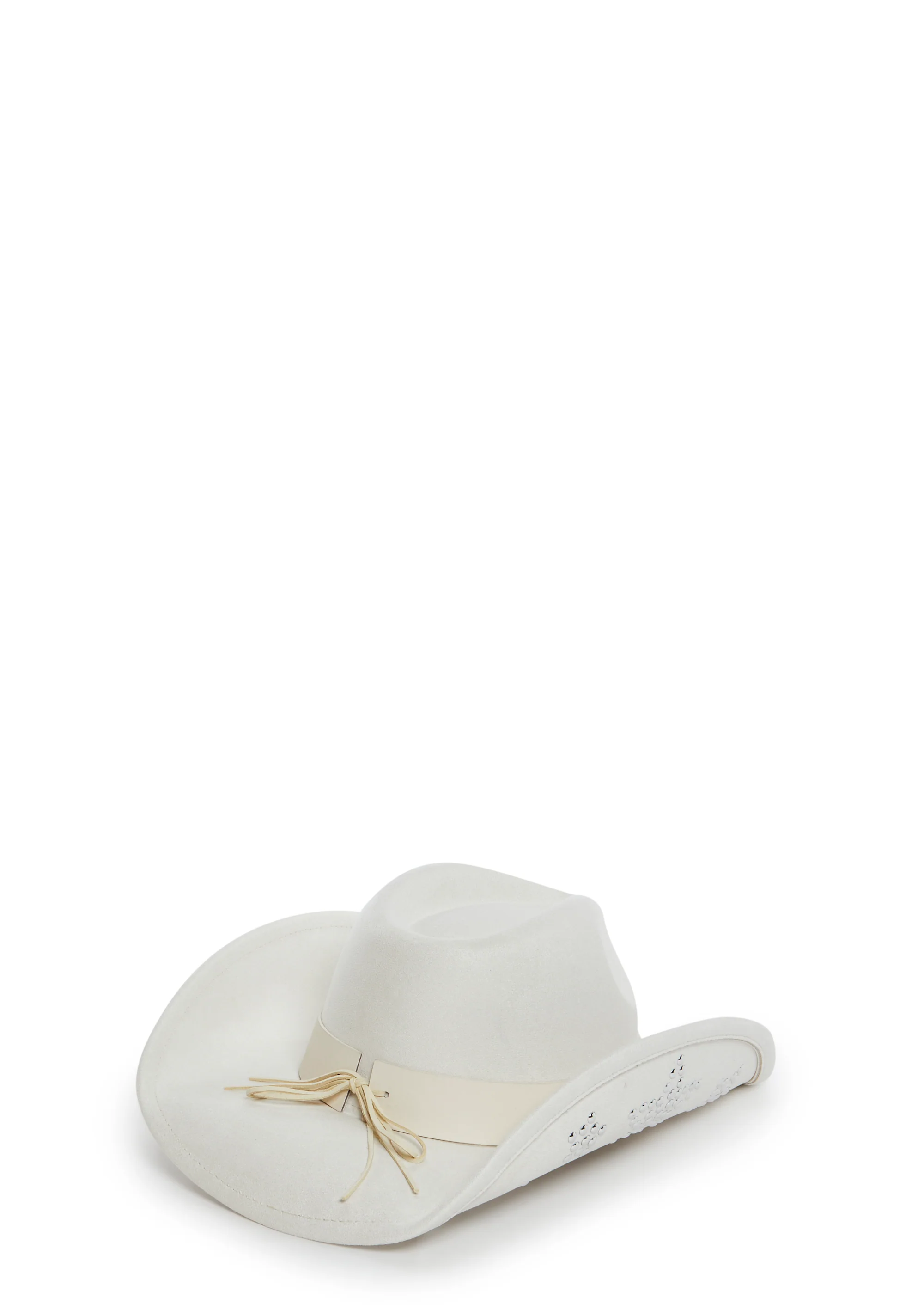 Cosmic Maven Cowboy Hat - White