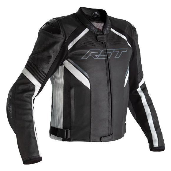 Rst Airbag Jacket Saber Leather Airbag - Black / WhiteRef: Rst0004-C143