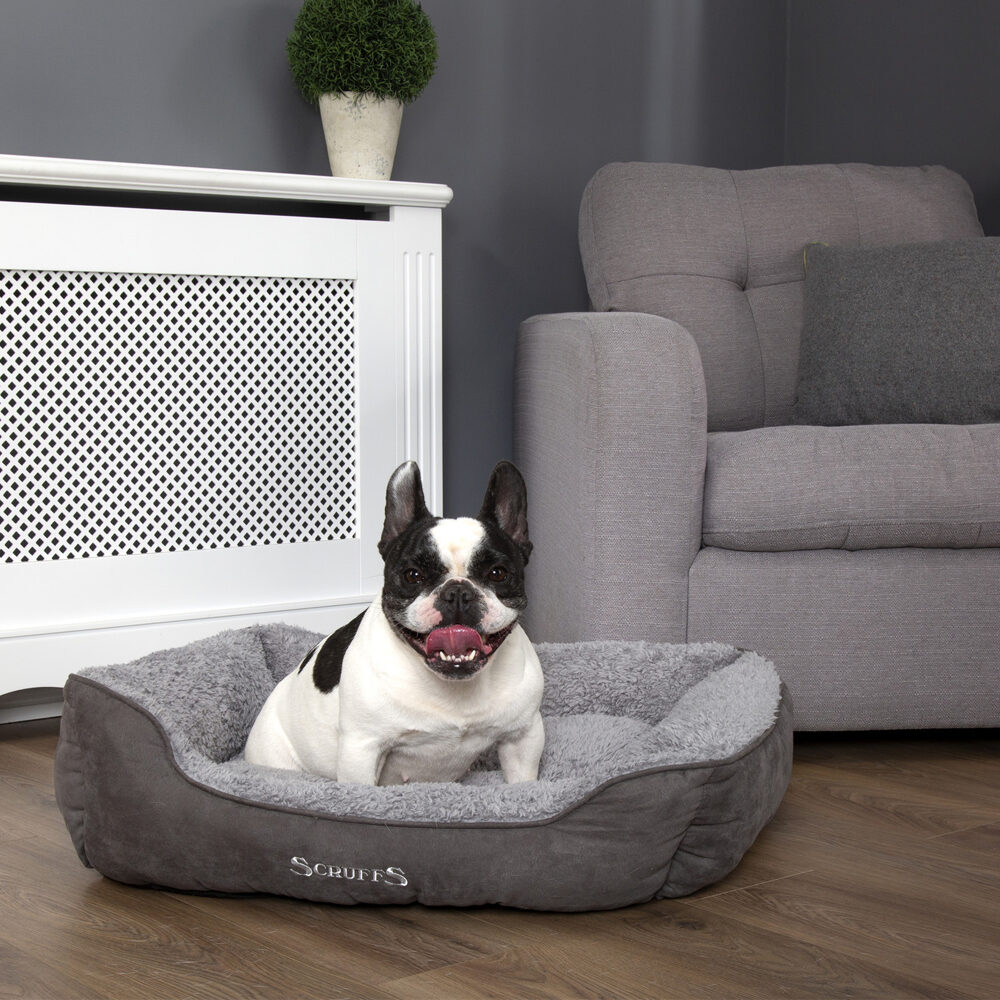 Scruffs Cosy Box Bed - Grey - S