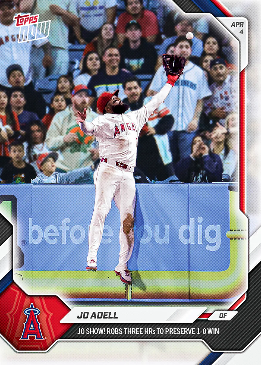 Jo Adell - 2026 MLB Topps NOW® - Card 53