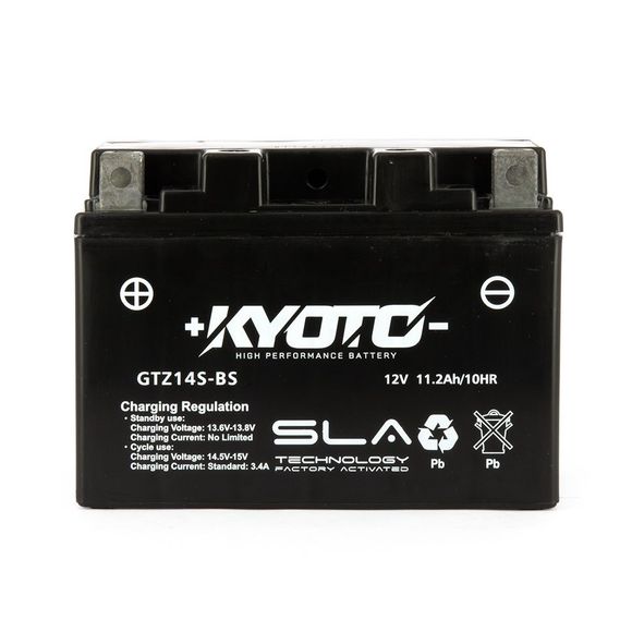Kyoto Gtz14S-Bs Battery - Sla AgmRef: DI0024 / 512139