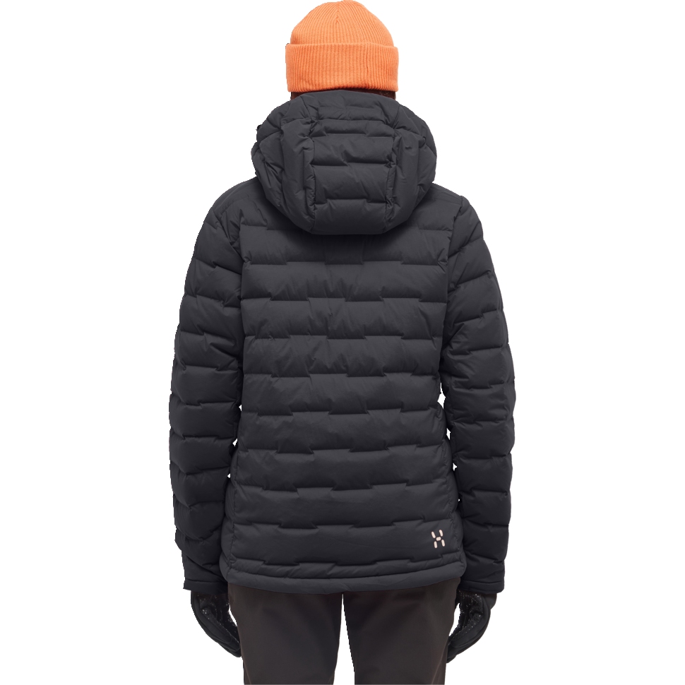 Haglöfs Spitz Down Hood Jacket Women - true black 2C5
