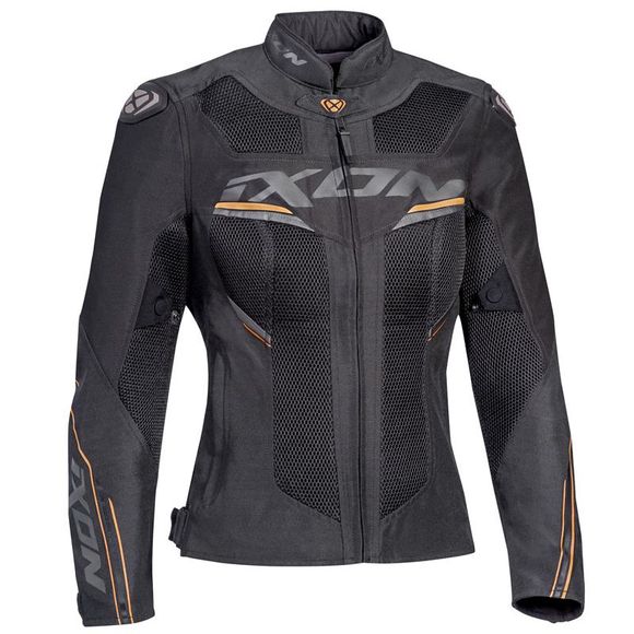 Ixon Draco Lady Motorcycle Jacket - Gray / YellowRef: IX1432