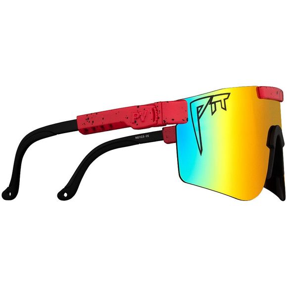 Pit Viper THE ORIGINALS DOUBLE WIDES Sunglasses - The Hot Shot Polarized - MulticolorRef: pit0045 / pv-sgs-0056