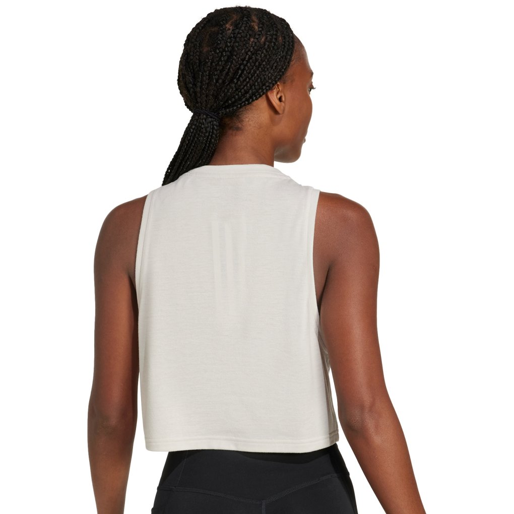 adidas Train Essentials Boxy Workout Tank Top Women - wonder alumina JC9557