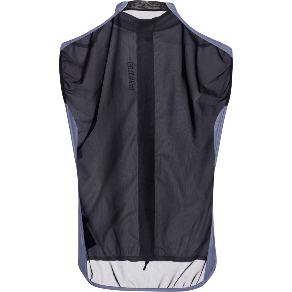 GOREWEAR Distance Windbreaker Vest Men - amethyst grey DF00