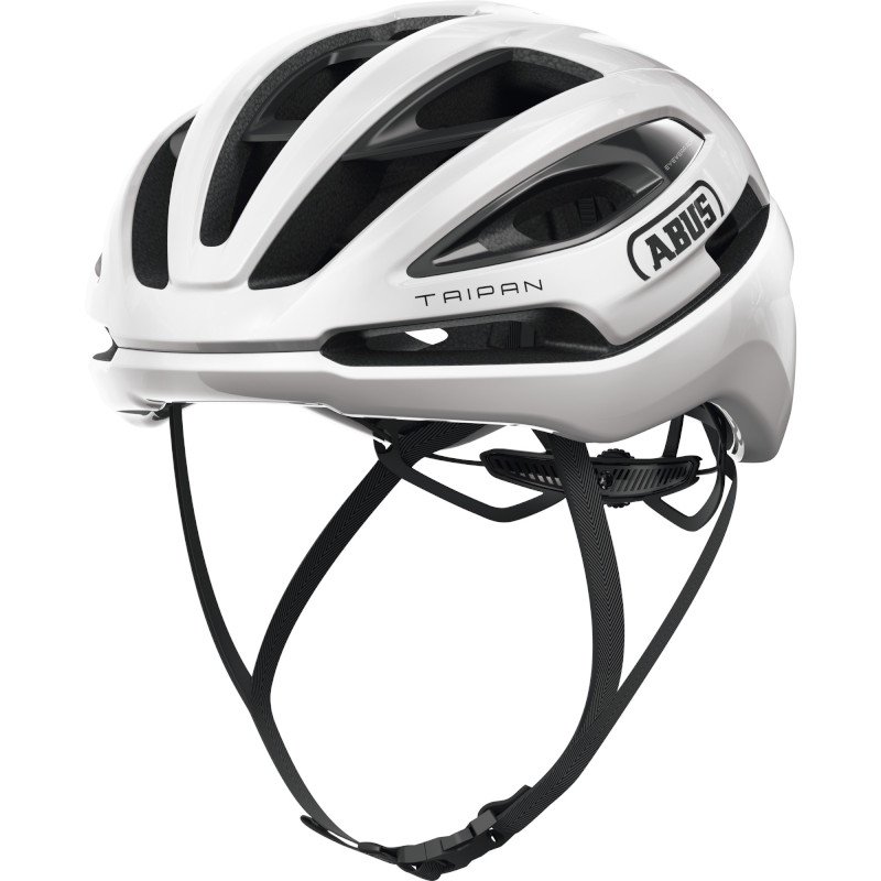 ABUS Taipan LED Helmet - shiny white