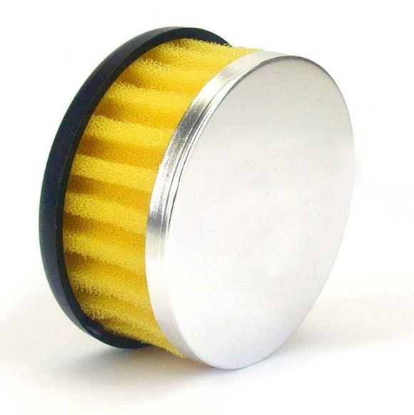 Right Bihr Air Filter Ø28mm Yellow - 1150030 UniversalRef: BI01194A / 1098557