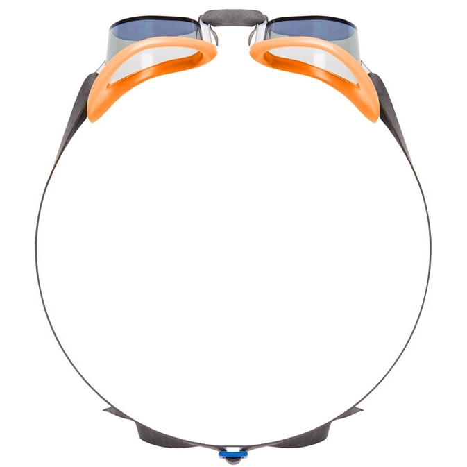 TYR Socket Rockets® 2.0 Mirrored Swim Goggles - rainbow/fluo orange/black