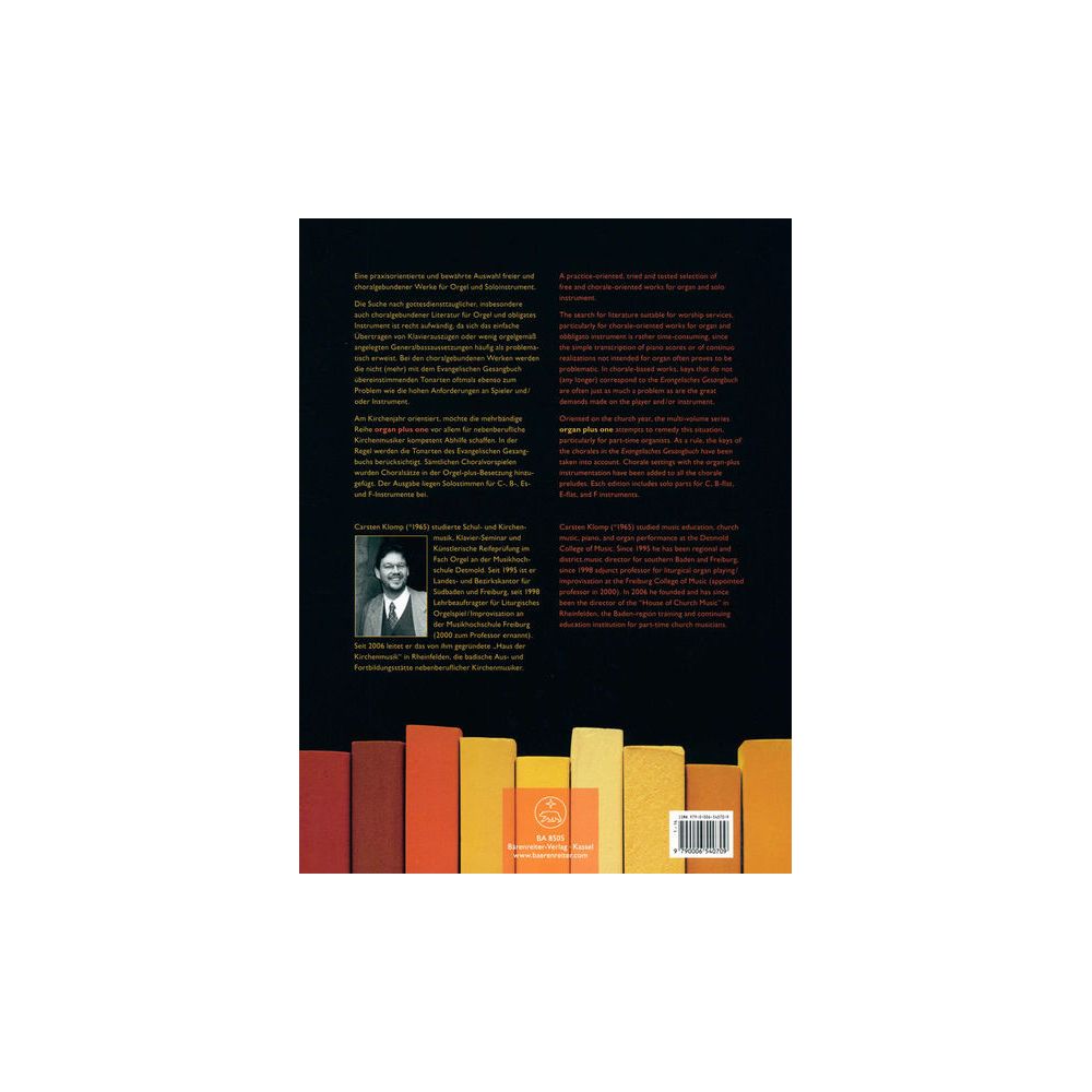 Bärenreiter Organ Plus One Wedding – Thomann Ireland