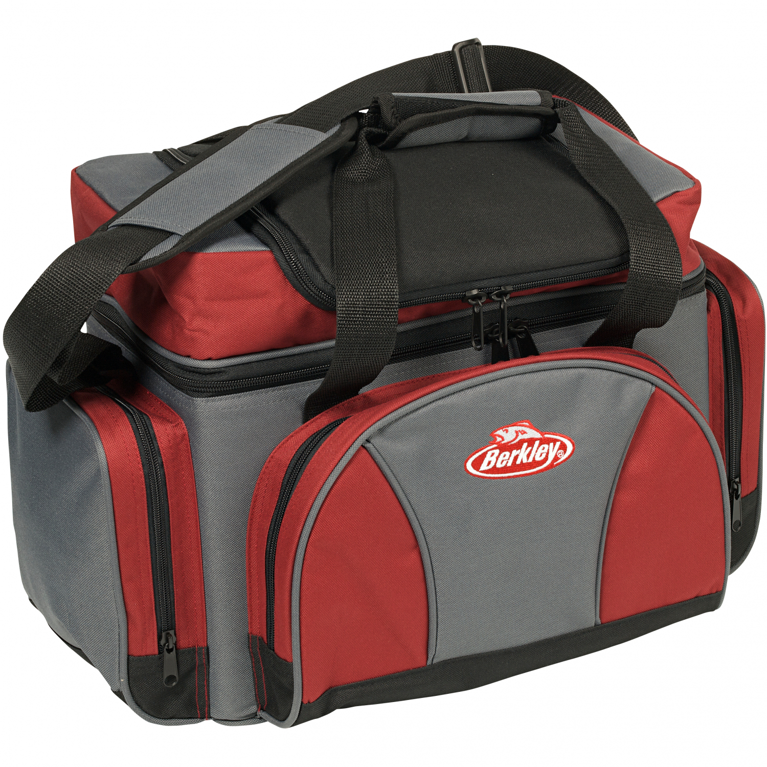 Berkley System Bag Medium Grey Red