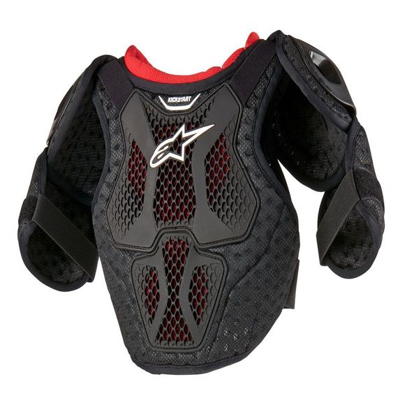 Alpinestars BIONIC ACTION KICKSTART YOUTH stone guard - Black / RedRef: AP3228
