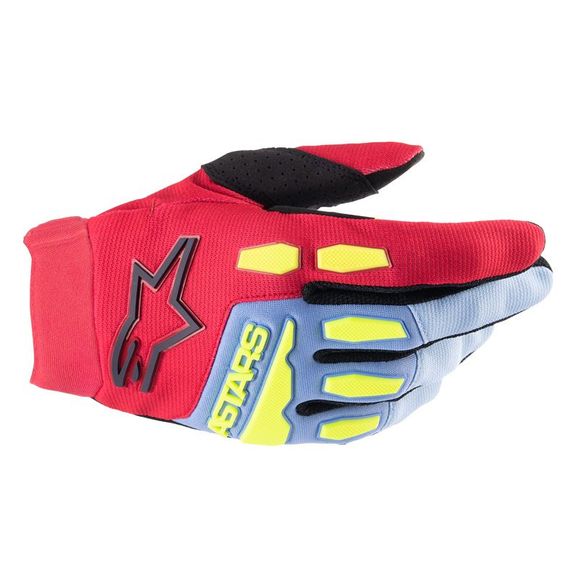Gants cross Alpinestars FULL BORE 2024 - Bleu / RougeRef : AP12541-LBRBB