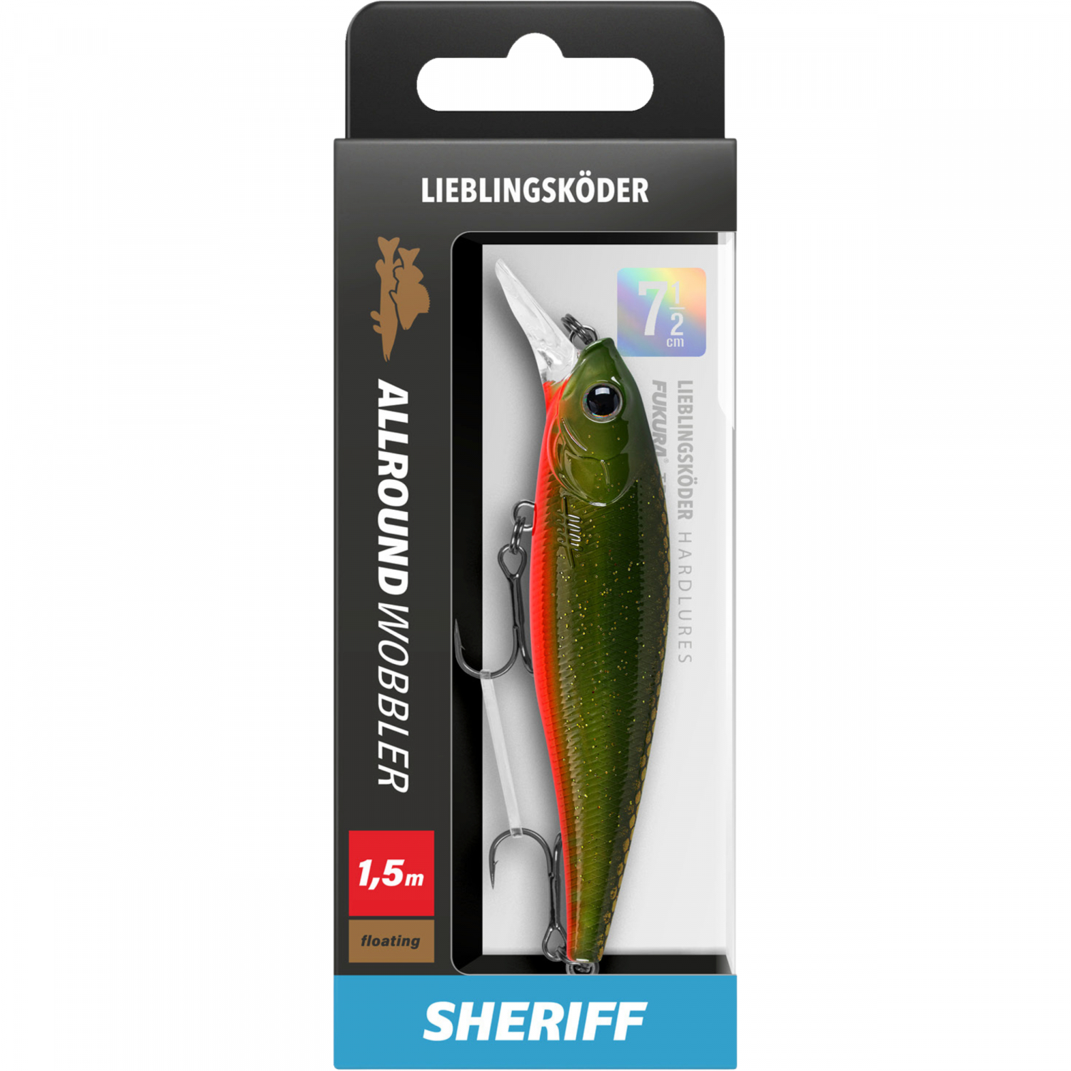 Lieblingsköder Allroundwobbler (Sheriff)