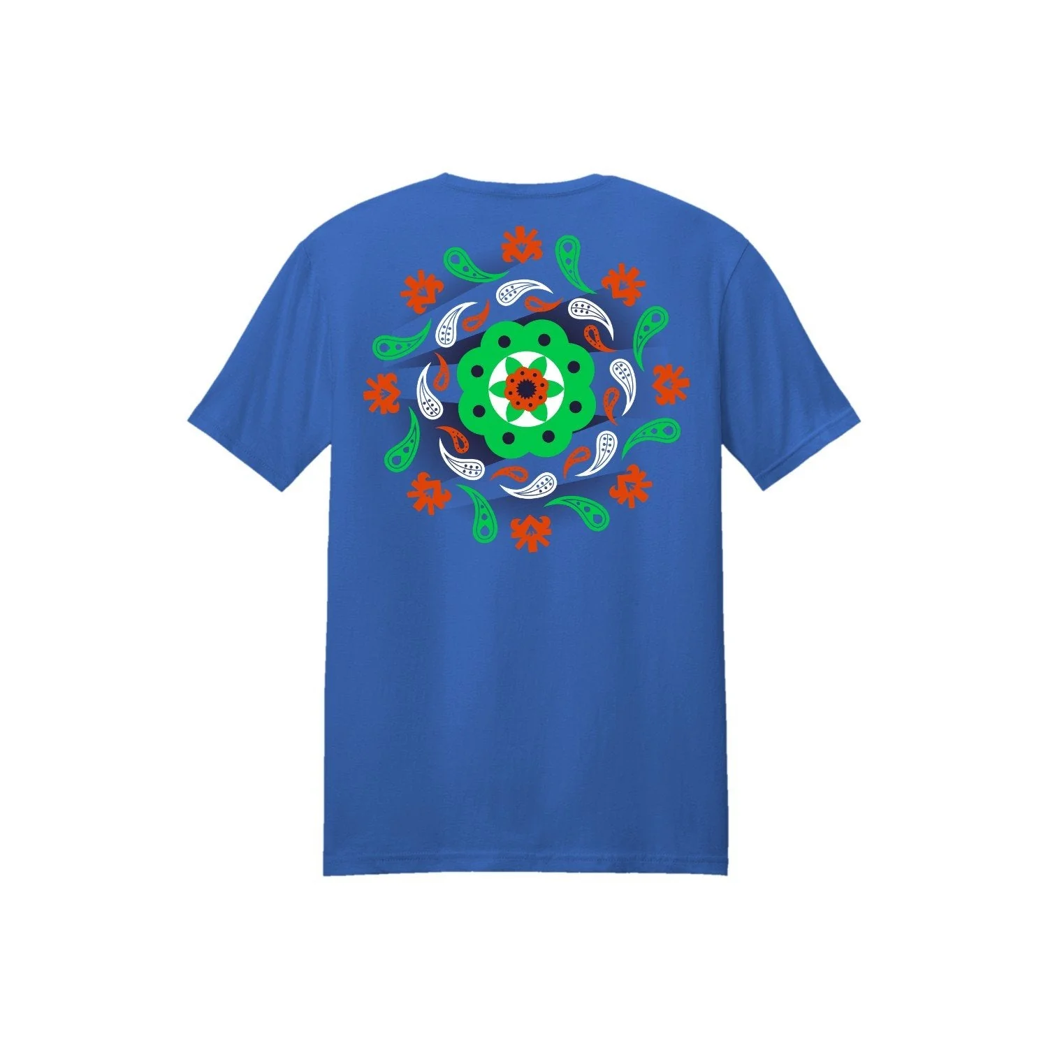 World football competition Futsal World Cup Uzbekistan 2024™ Blue Pepper Floral T-Shirt - Unisex