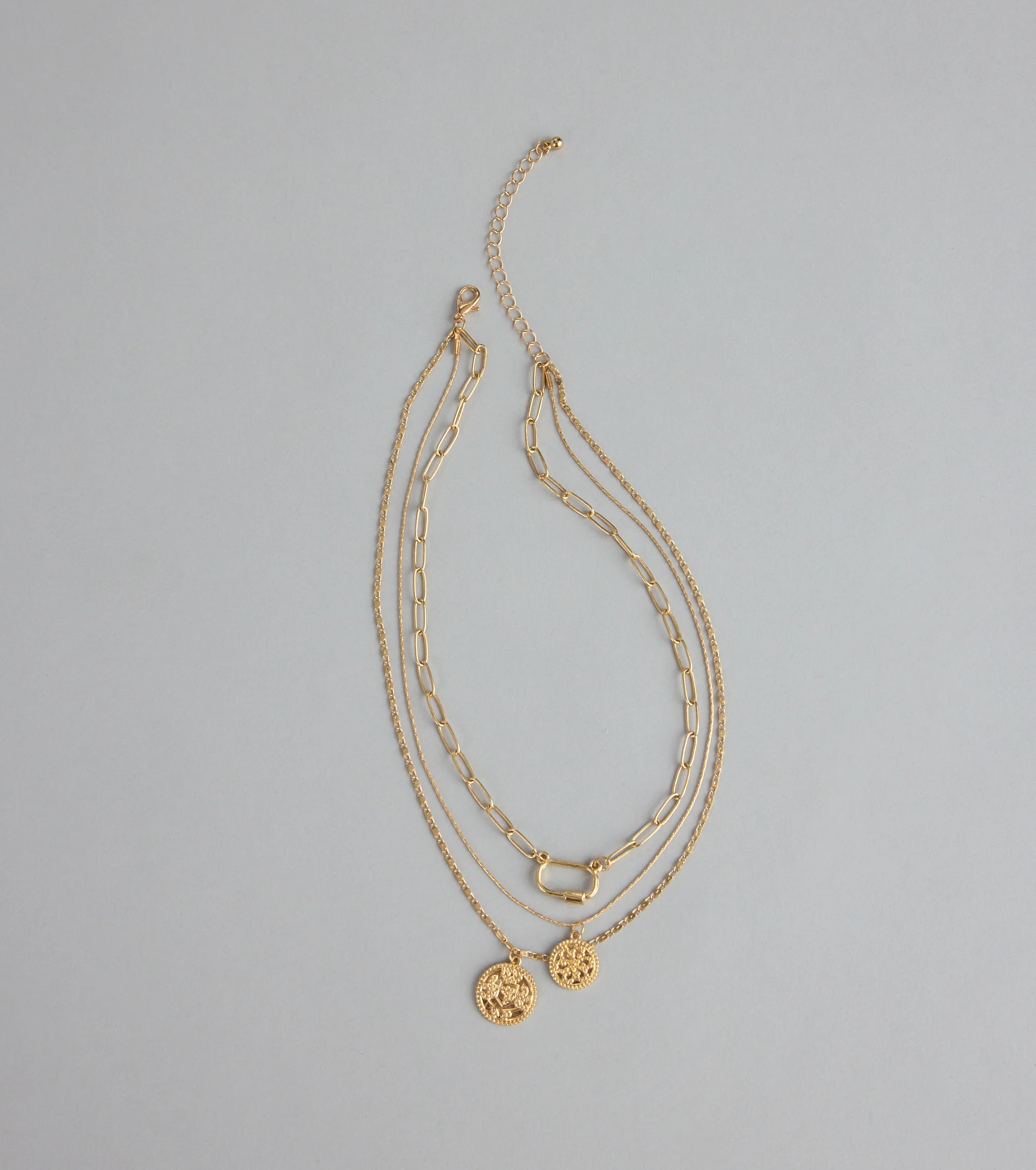 Effortlessly Stacked Layered Chain Necklace