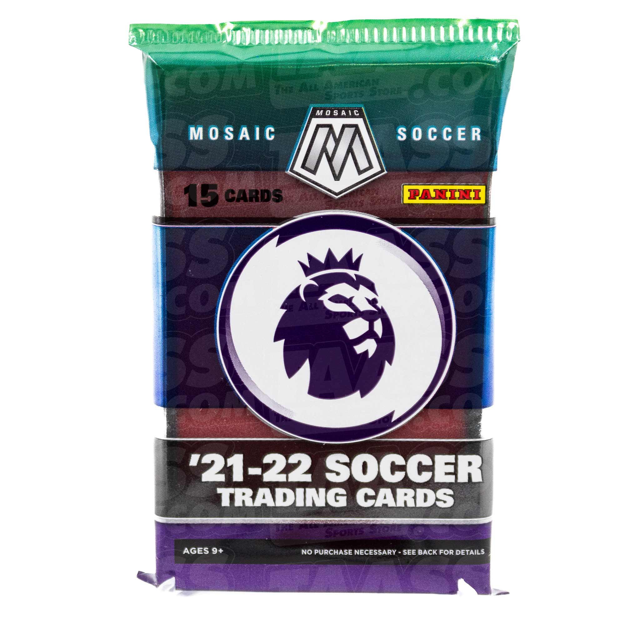 2021/22 Panini Mosaic Premier League EPL Soccer Hobby Booster Pack