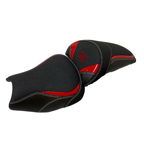 Selle confort Berry Sellerie ALLTERRA BLANC - BlancKAWASAKI 650 Z 650 ABS (ER650H) - 2017 - 2019Ref : BEY0017 / Z 650 17-19 ALLTERRA RGB