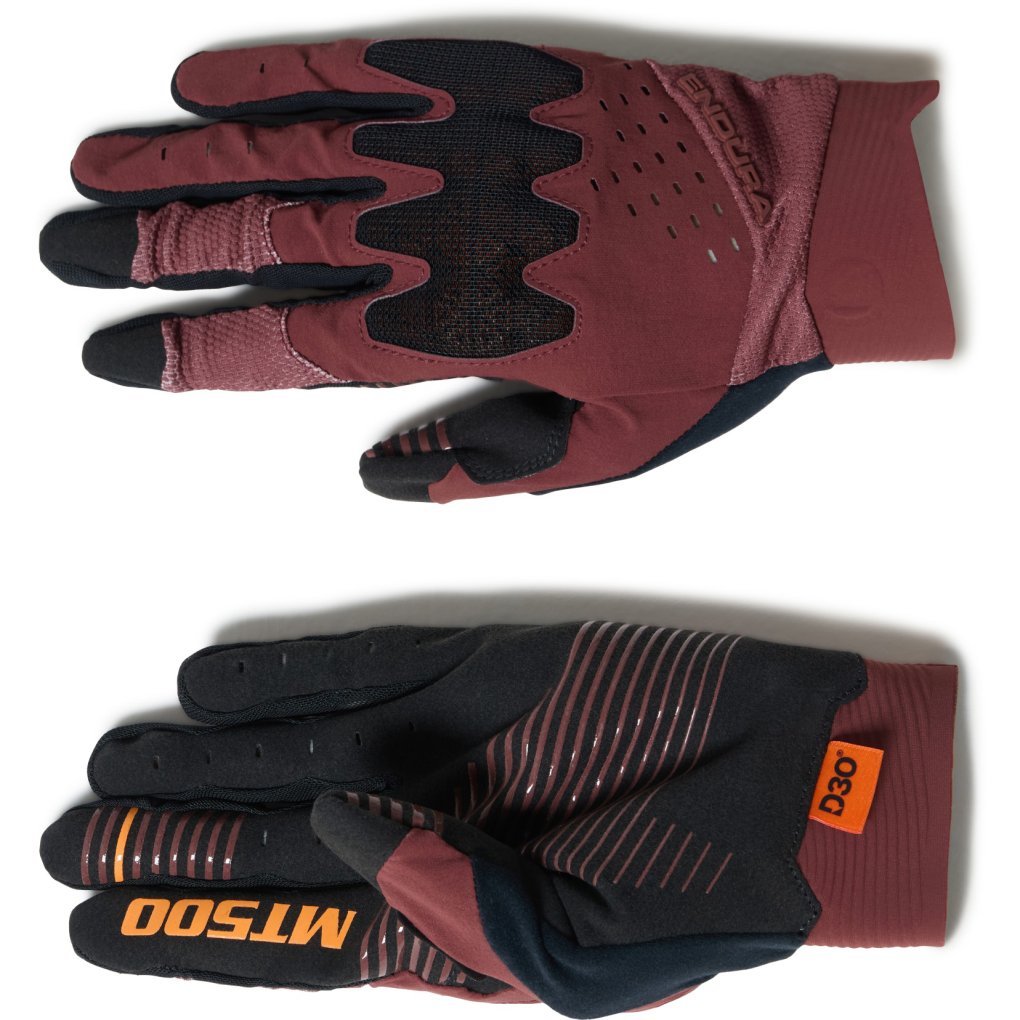 Endura MT500 D3O II Gloves - end mahogany