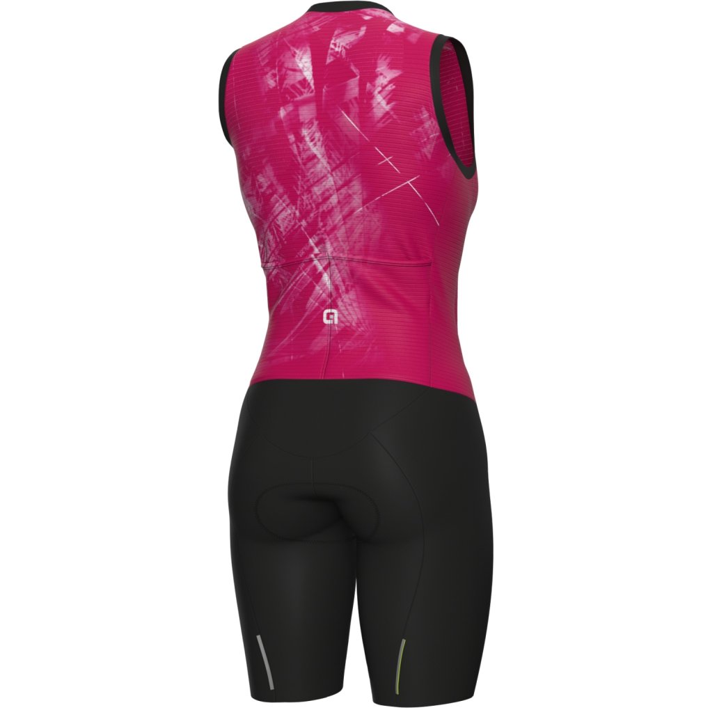 Alé PRAGMA Mirror Sleeveless Skinsuit Women - strawberry
