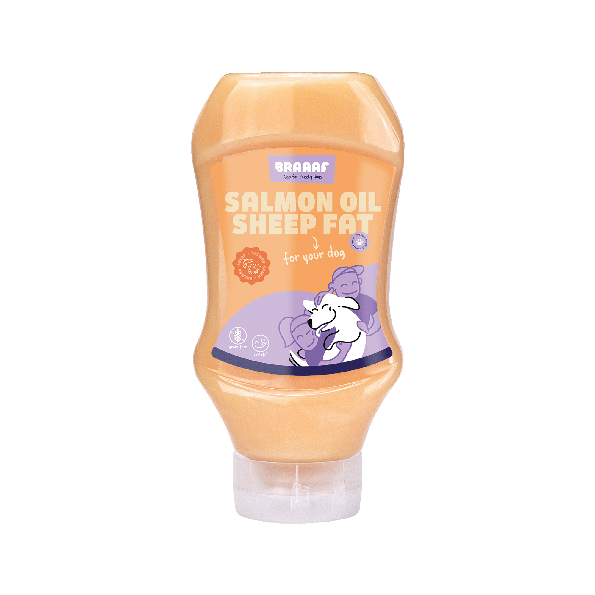 Braaaf Salmon Oil and Sheep Fat Duo - 500 ml