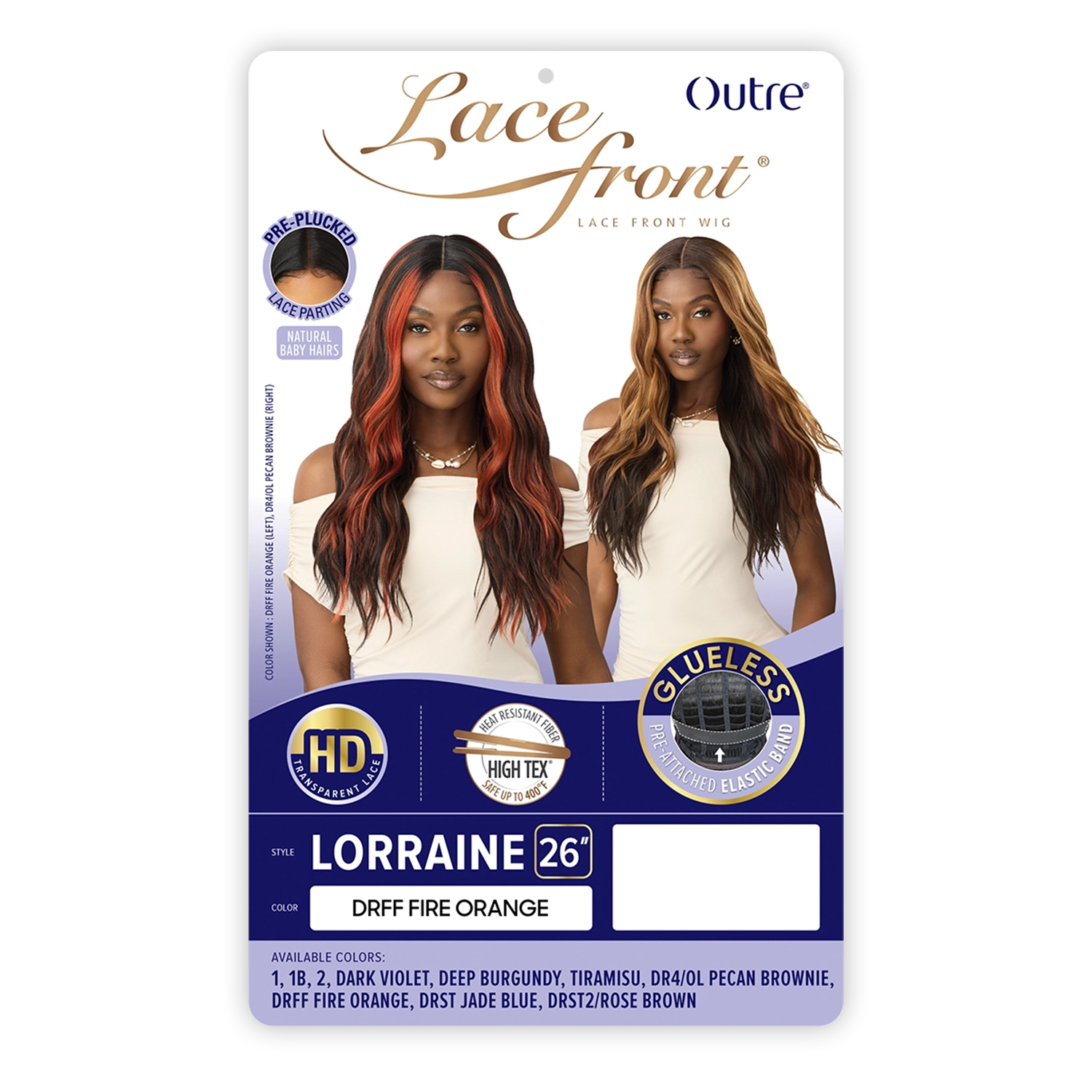 Outre HD Lace Front Wig Glueless Lorraine