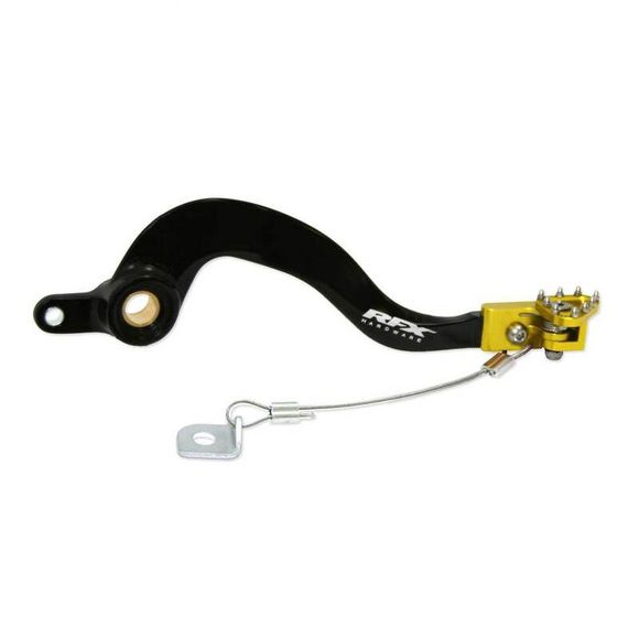 RFX FLEXI TIP Brake Pedal - YellowSUZUKI 125 RM 125 - 2001 - 2008Ref: RFX0247 / 1110836001