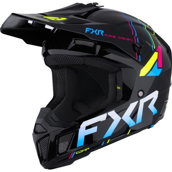 Casque cross FXR CLUTCH ENFANT 2026 - Bleu / NoirRef : FXR1768