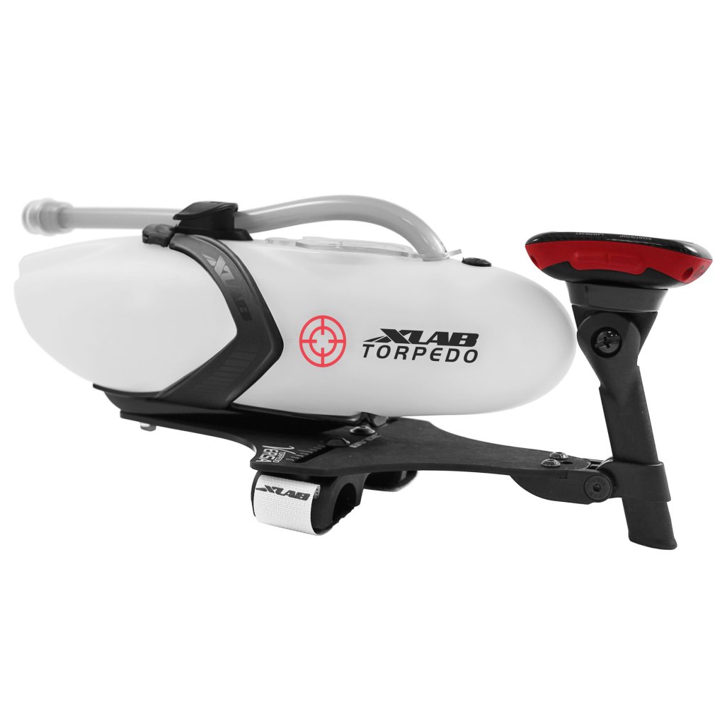 XLAB Torpedo System Versa 200 Hydration System + Bottle Cage + Computer Mount - red