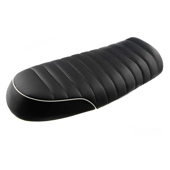 Universal Brazoline Scrambler comfort saddle Universal - Black / WhiteRef: BRZ0086