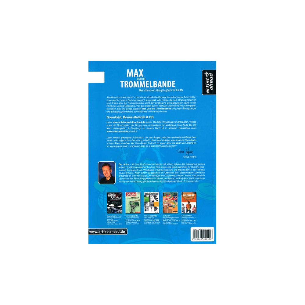 Artist Ahead Musikverlag Max und die Trommelbande – Thomann Ireland