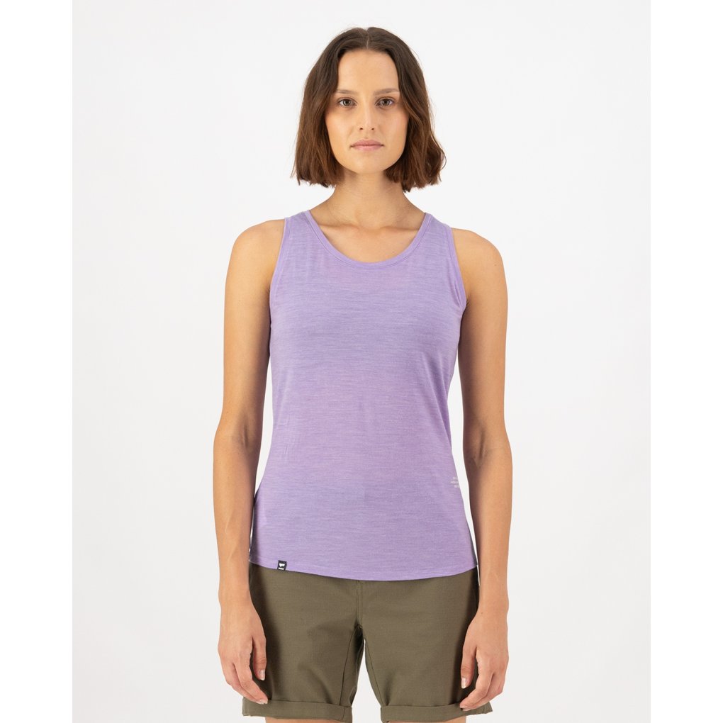 Mons Royale Zephyr Merino Tencel Tanktop Women - lupin