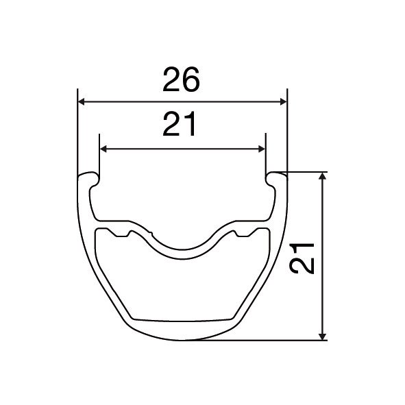 Mavic Crossride FTS-X 29 Rear Wheel - 29