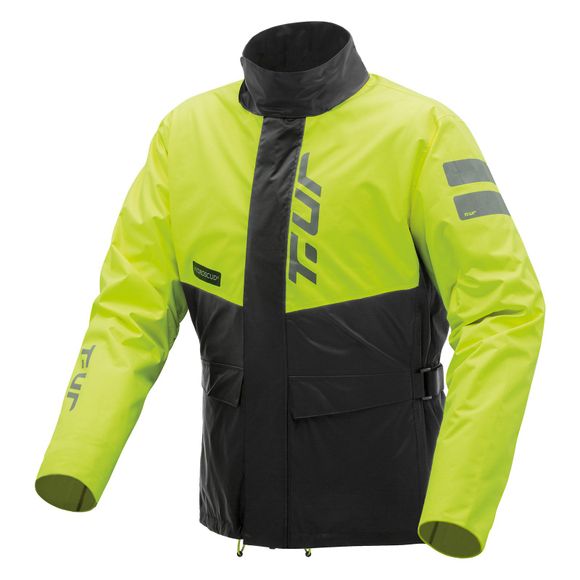 T.ur Roadtrip hydroscud® rain jacket - Black / yellowRef: Tur0052