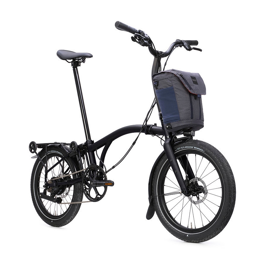 Brompton Electric G Line City+ - 4 Speed - Raised Bar - Extended Seatpost - Rear Rack - 20
